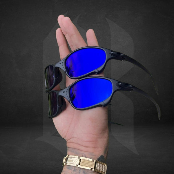 JULIET CARBON NEON BLUE