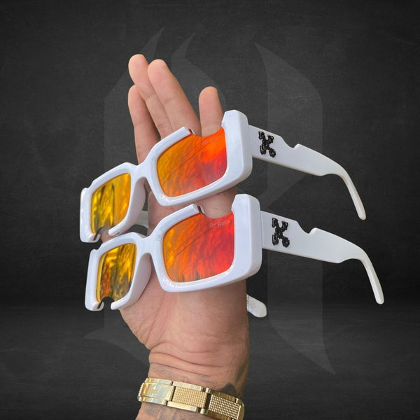 LENTES DE SOL (OFFW) WHITE RUBY