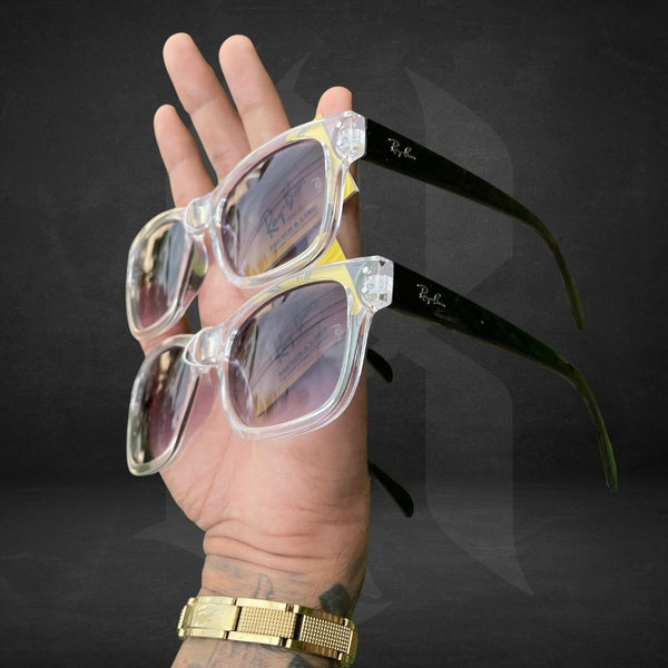 LENTES DE SOL (RAYB) WHITE BLACK