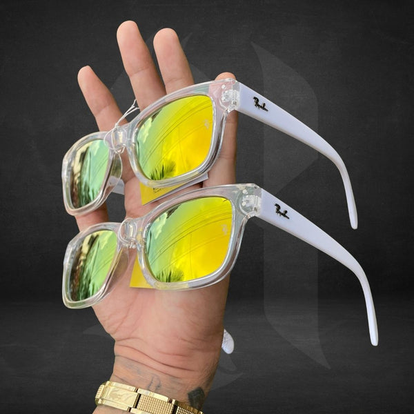 LENTES DE SOL (RAYB) WHITE GOLD