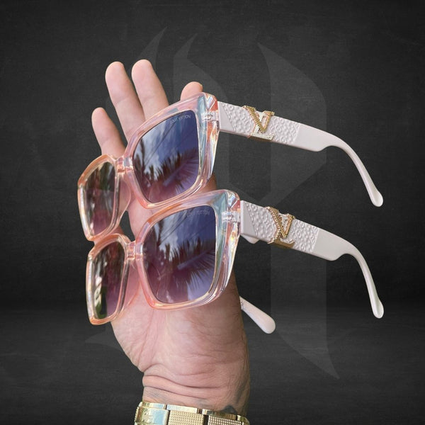 LENTES DE SOL (LV) CREMA