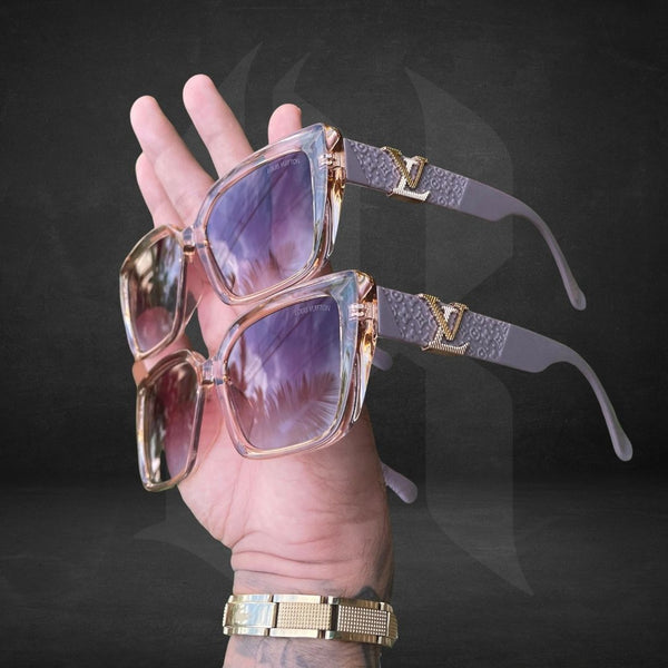 LENTES DE SOL (LV) MORADA PASTEL